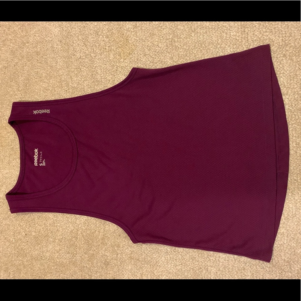 NWOT Reebok Purple Workout Jersey